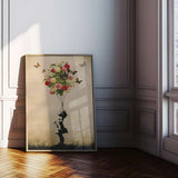 Ballon Fleur - Affiche