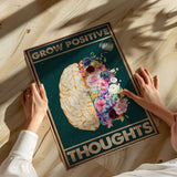 Cultivez des pensées positives 1 - Poster