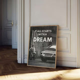 Tout commence par un rêve - Poster