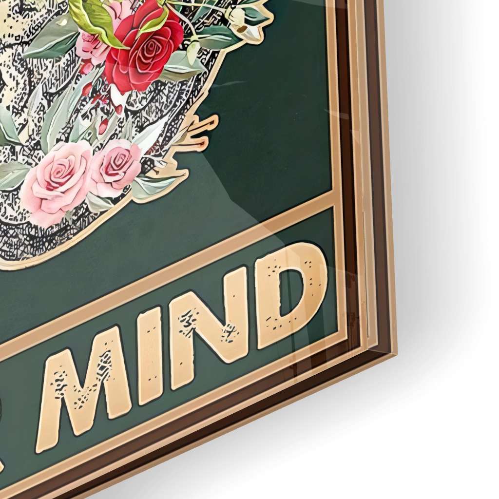 Be kind to your mind 7 - Acrylglas