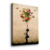 Ballon Fleur - Toile