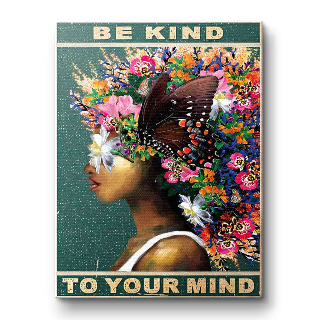 Be kind to your mind 5 - canvas