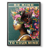 Be kind to your mind 5 - Leinwand