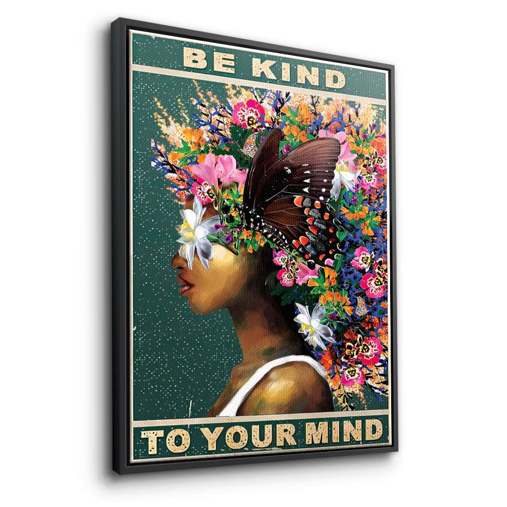 Be kind to your mind 5 - canvas