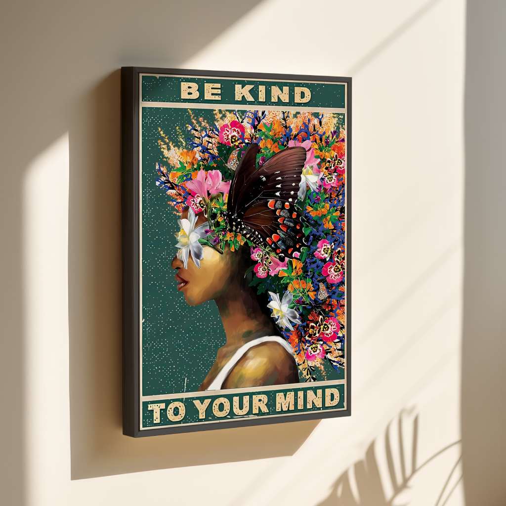 Be kind to your mind 5 - canvas
