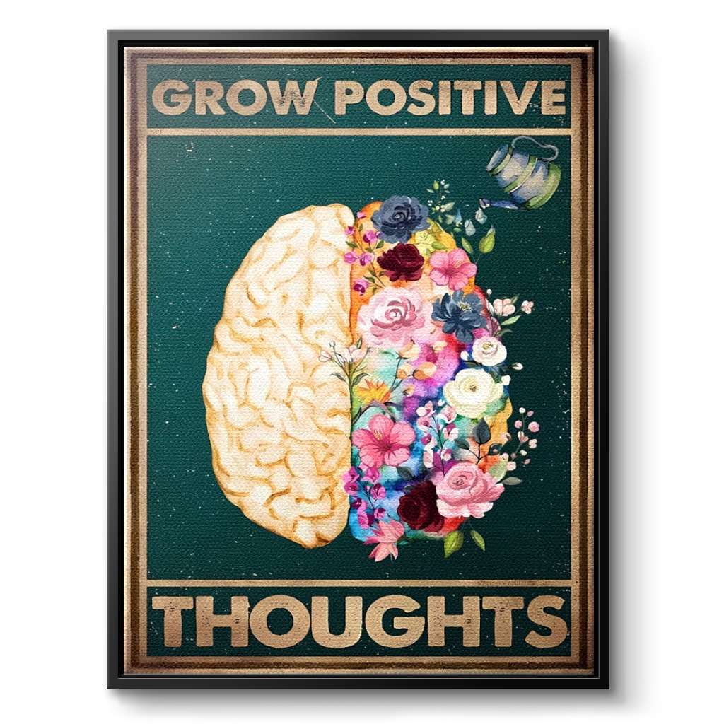 Développer des pensées positives 1 - Toile