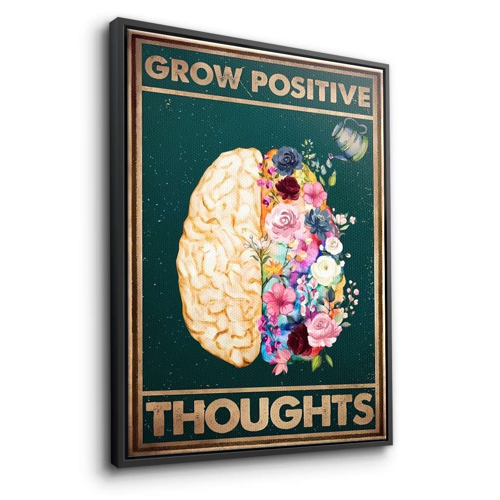 Développer des pensées positives 1 - Toile