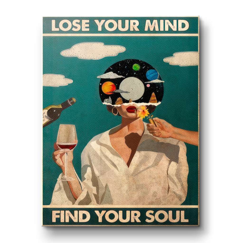 Perdez la tête, trouvez votre âme 1 - Toile