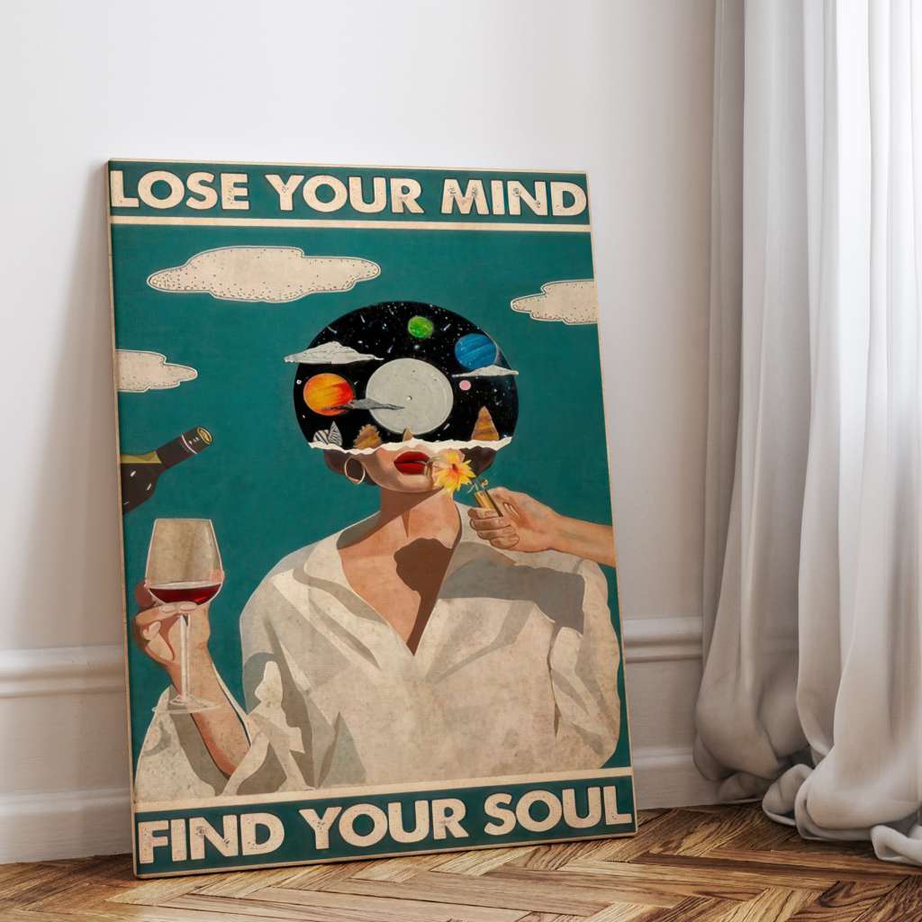 Perdez la tête, trouvez votre âme 1 - Toile
