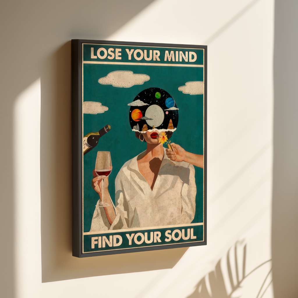 Perdez la tête, trouvez votre âme 1 - Toile