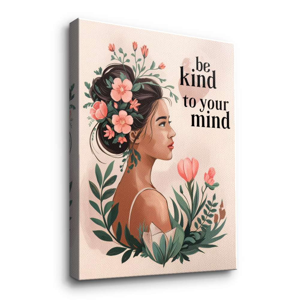 Be kind to your mind 6 - Leinwand