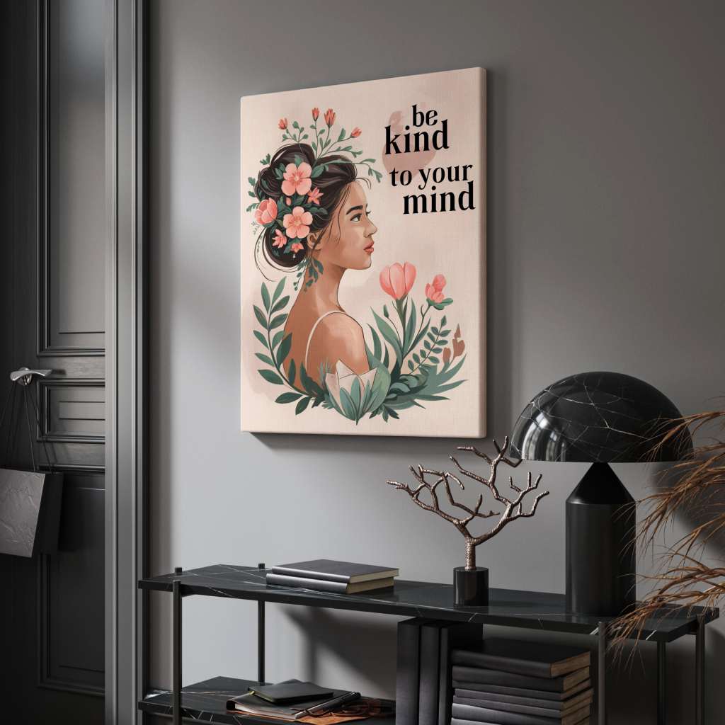 Be kind to your mind 6 - Leinwand