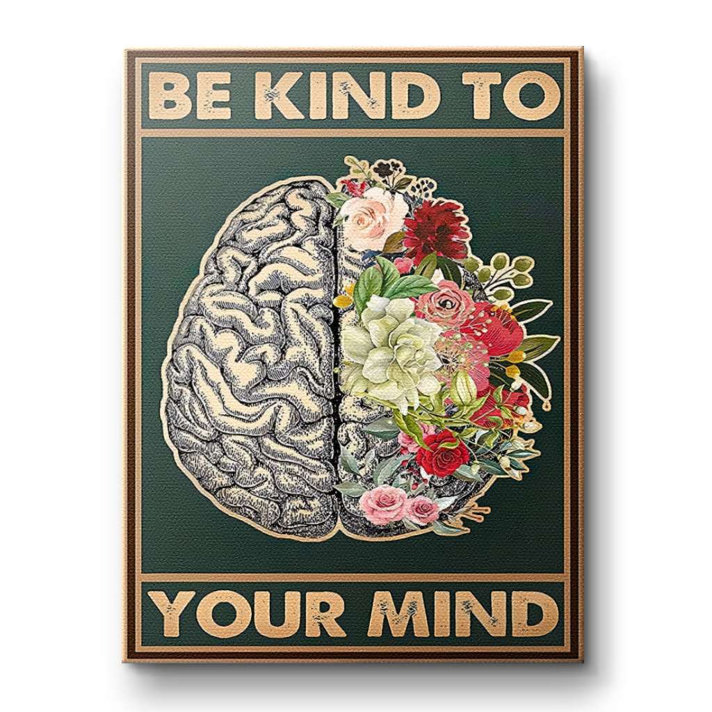 Be kind to your mind 7 - Leinwand