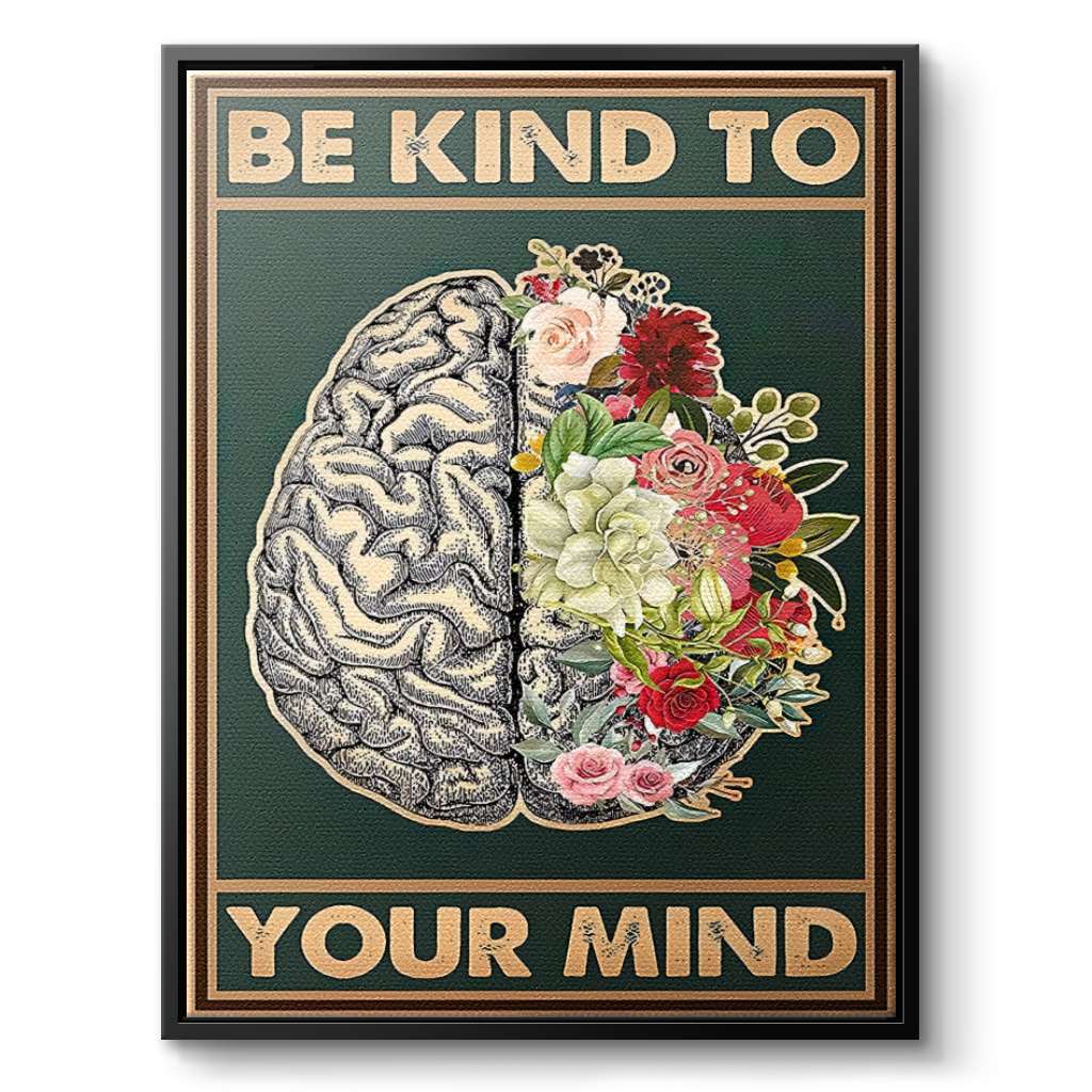 Be kind to your mind 7 - Leinwand