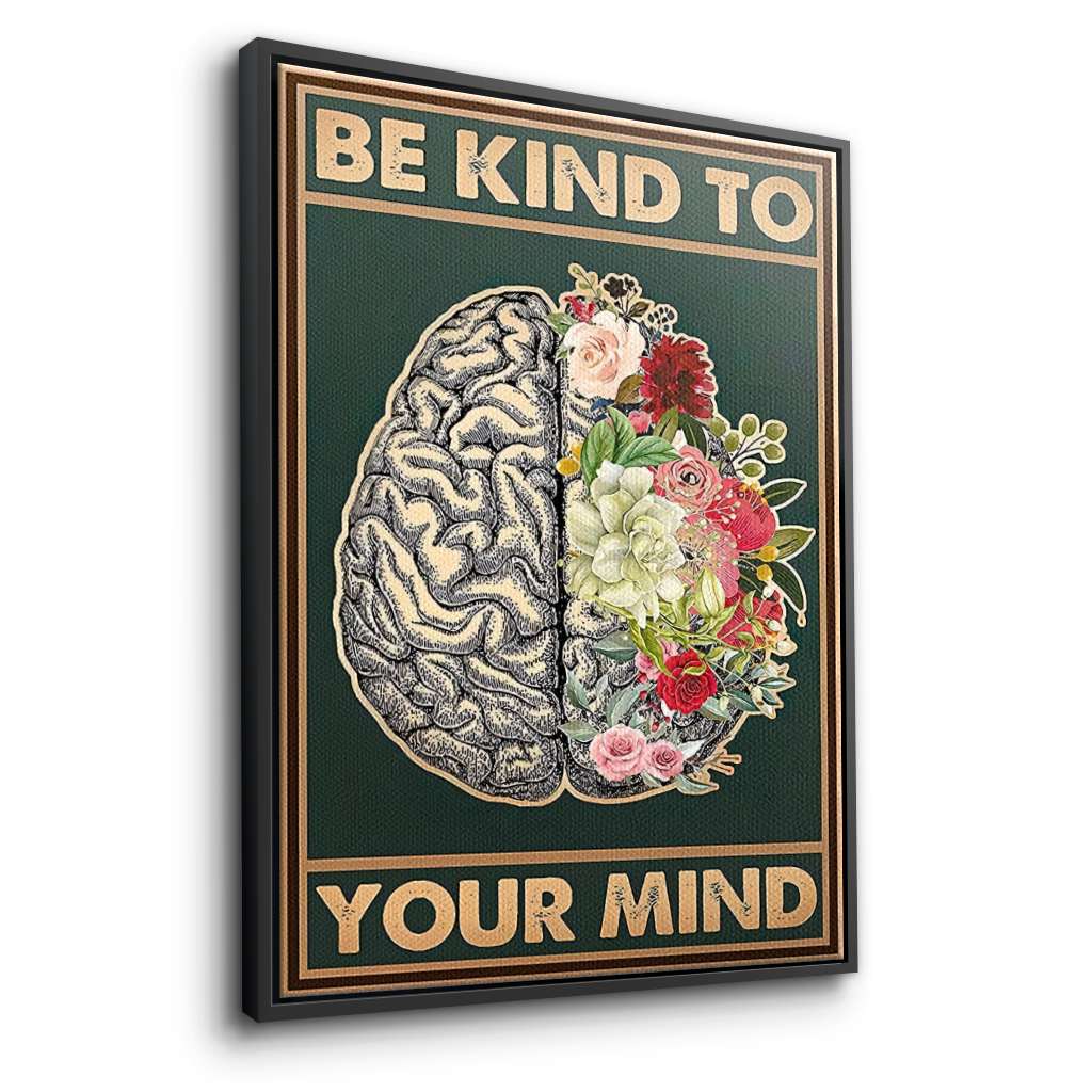 Be kind to your mind 7 - Leinwand