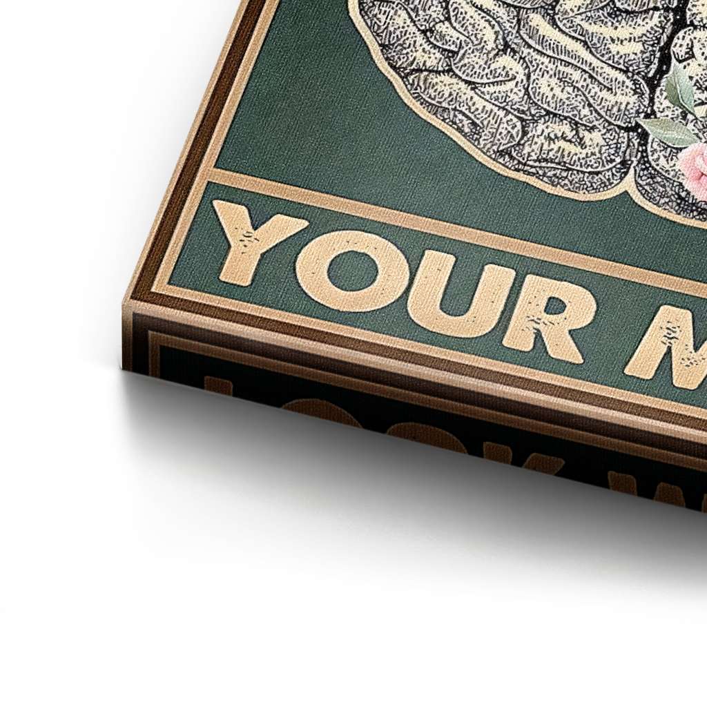 Be kind to your mind 7 - Leinwand