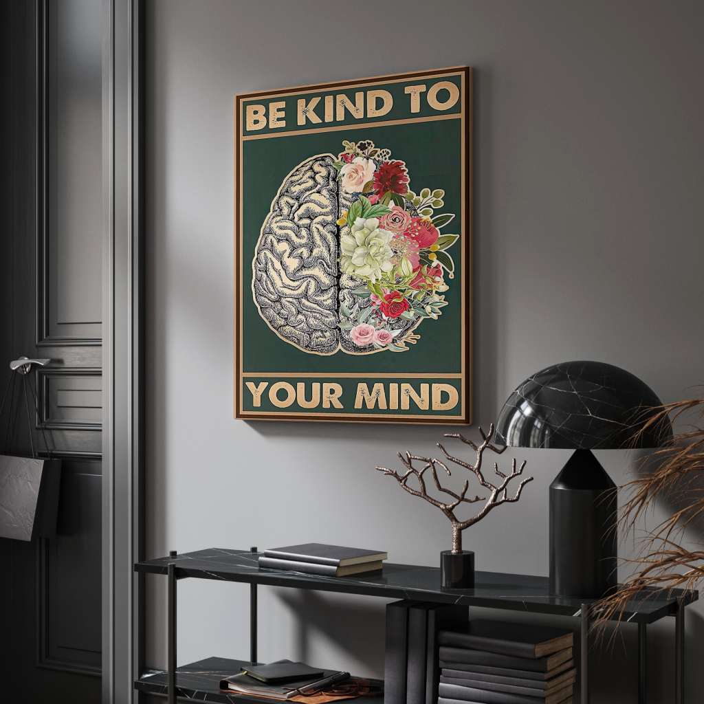 Be kind to your mind 7 - Leinwand