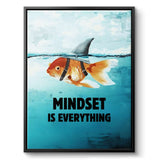 L’état d’esprit est tout #Goldfish - Toile