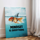 L’état d’esprit est tout #Goldfish - Toile