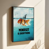 L’état d’esprit est tout #Goldfish - Toile