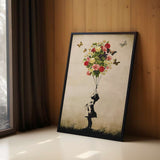 Ballon Fleur - Affiche
