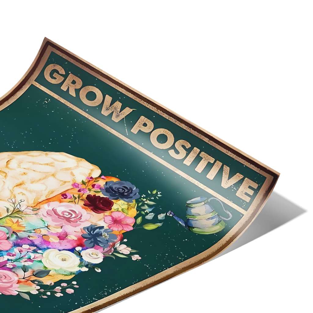 Cultivez des pensées positives 1 - Poster