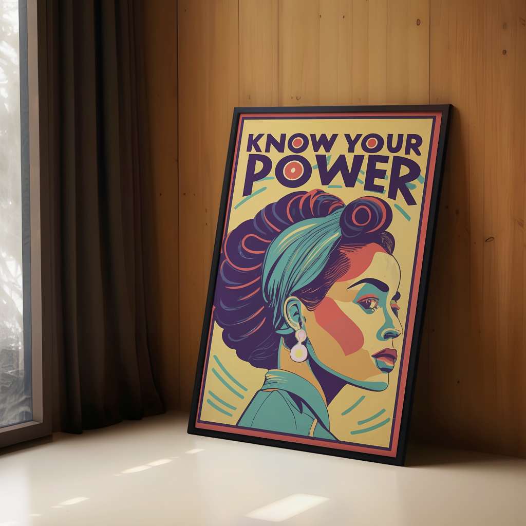Connaissez votre pouvoir 4 - Affiche