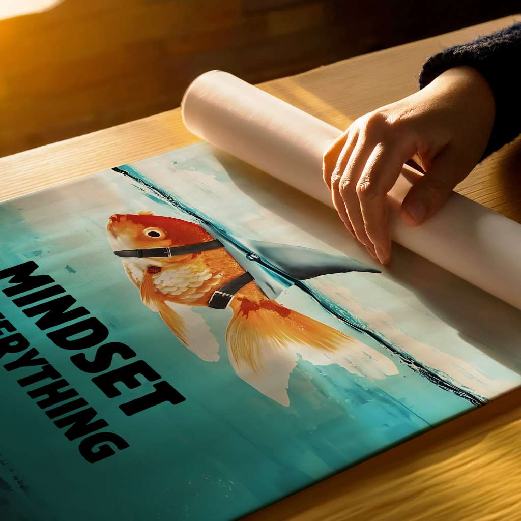 L’état d’esprit est tout #Goldfish - Poster