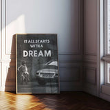 Tout commence par un rêve - Poster